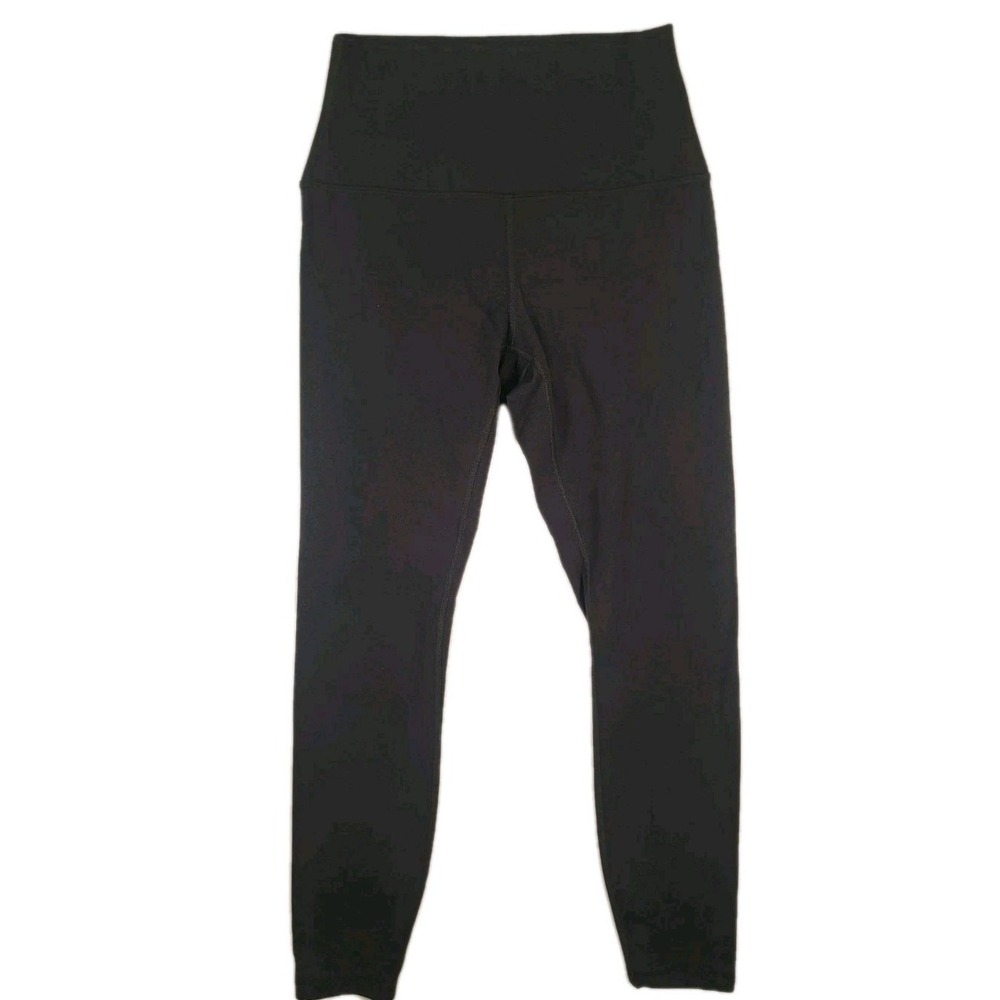 CRZ YOGA Naked Feel High Waisted Leggings Black Small S 26" Inseam 7/8